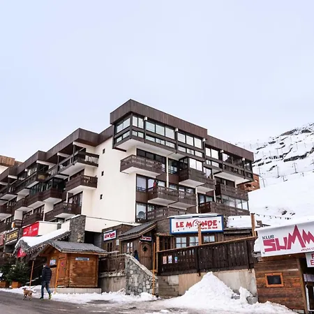 Apartament Glaciers - Location: Pour 4 Personnes Avec Balcon Sud Ouest Dans Un Quartier Jeune Et Anime Mae-9085 Val Thorens