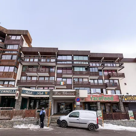 Glaciers - Location: Pour 4 Personnes Avec Balcon Sud Ouest Dans Un Quartier Jeune Et Anime Mae-9085 アパート ヴァル・トランス
