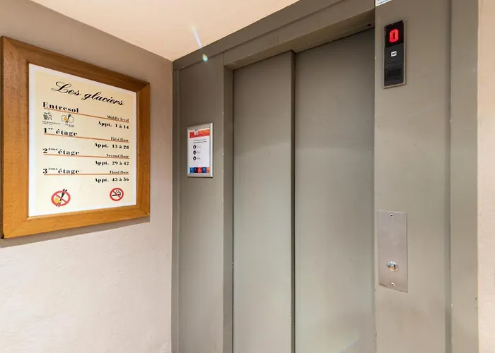 Glaciers - Location: Pour 4 Personnes Avec Balcon Sud Ouest Dans Un Quartier Jeune Et Anime Mae-9085 Daire