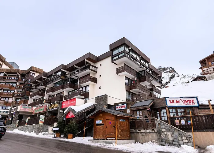 Glaciers - Location: Pour 4 Personnes Avec Balcon Sud Ouest Dans Un Quartier Jeune Et Anime Mae-9085