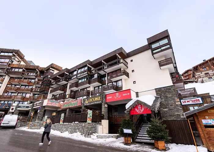 Glaciers - Location: Pour 4 Personnes Avec Balcon Sud Ouest Dans Un Quartier Jeune Et Anime Mae-9085 Val Thorens